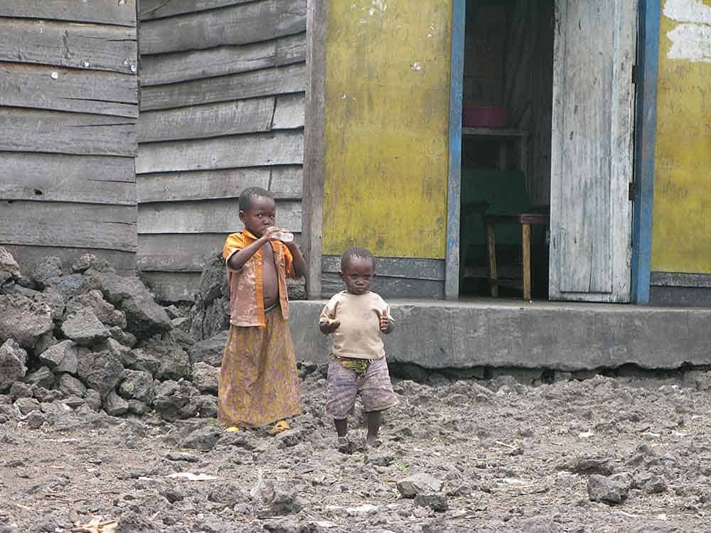 Niños congoleños