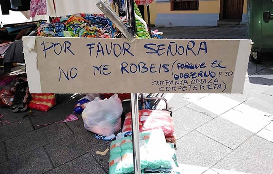 Por favor señora no me robéis (porque el gobierno y su compañía odia la competencia)