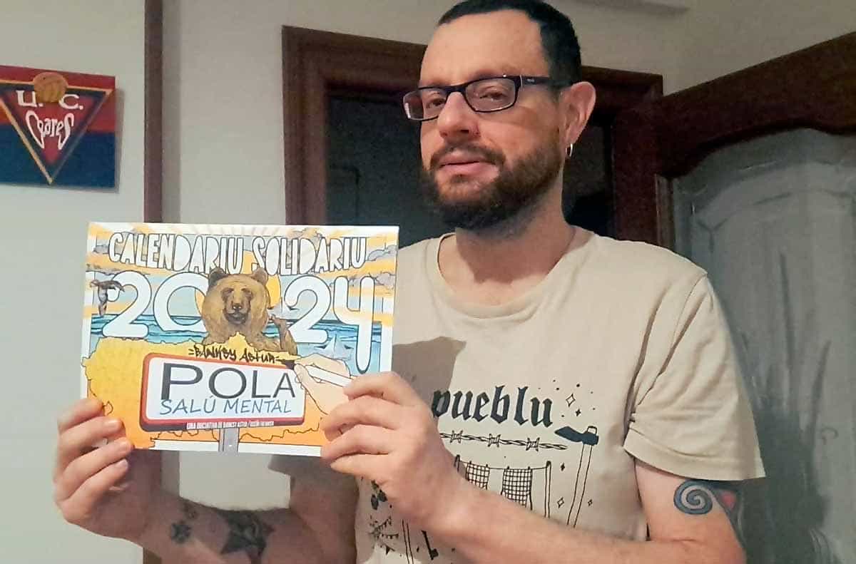 “Banksy Astur”, activista por la salud mental: «El humor es uno de los alimentos del alma» Fernando Argüelles, también conocido como “Banksy Astur” , activista por la salud mental