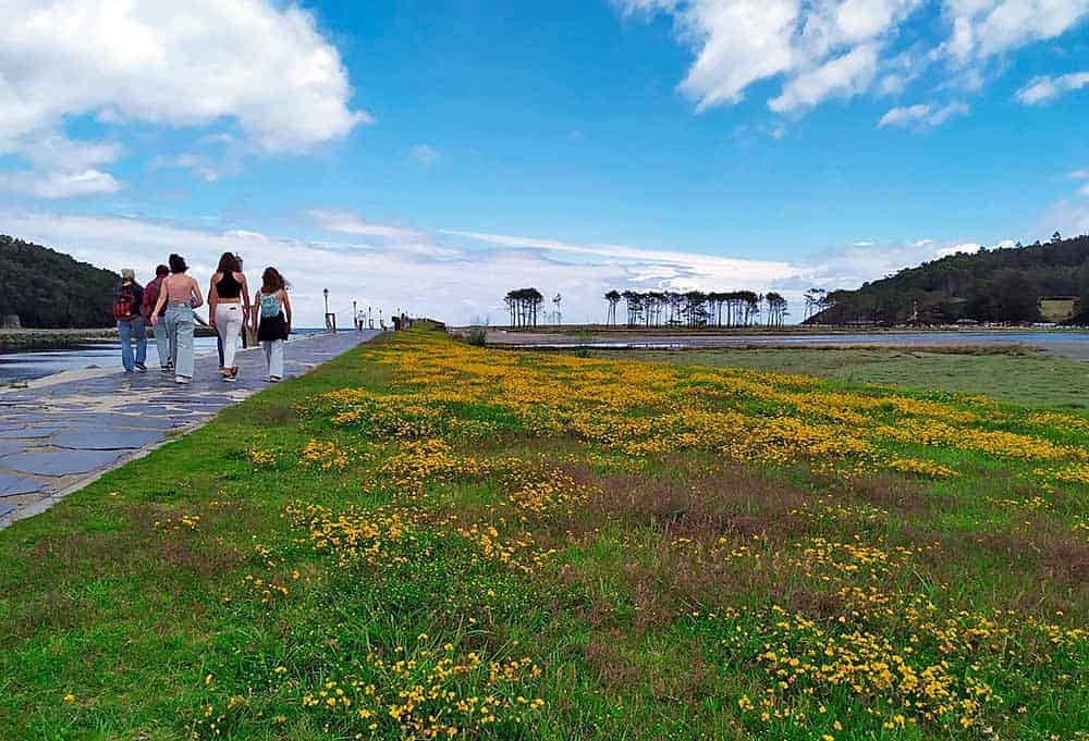 Paseo marítimo de Navia en una imagen de archivo