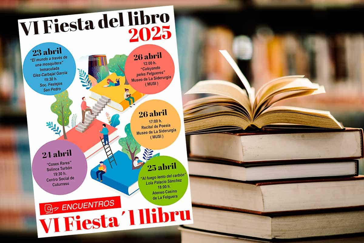 VI Fiesta del Libro de Langreo VI Fiesta del Libro 2025 (Langreo)