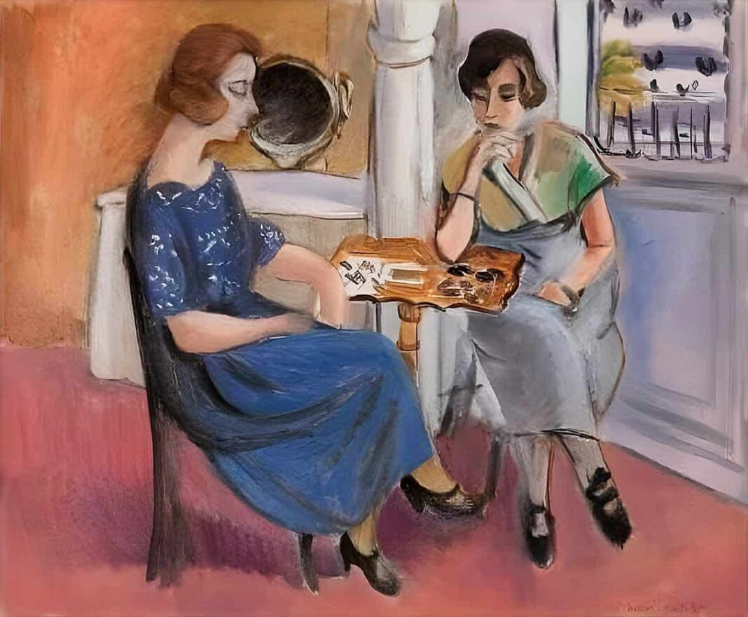 Domino players. Henri Matisse