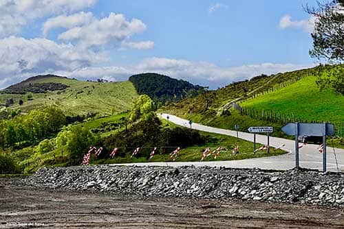 Plataforma Xente del Navia, juntos frente a una invasión eólica 3 Obras para la implantación de un nuevo parque eólico en la zona de Carrugueiro (Boal)