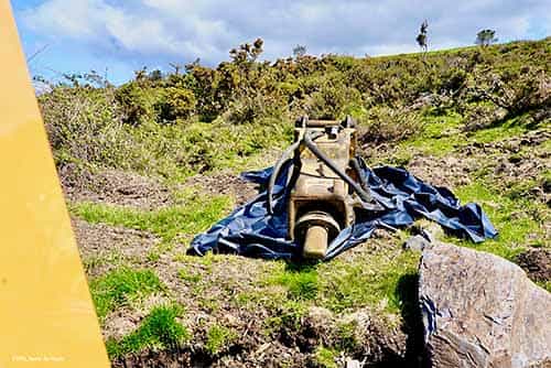 Plataforma Xente del Navia, juntos frente a una invasión eólica 5 Obras para la implantación de un nuevo parque eólico en la zona de Carrugueiro (Boal)