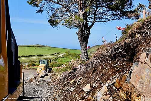 Plataforma Xente del Navia, juntos frente a una invasión eólica 6 Obras para la implantación de un nuevo parque eólico en la zona de Carrugueiro (Boal)