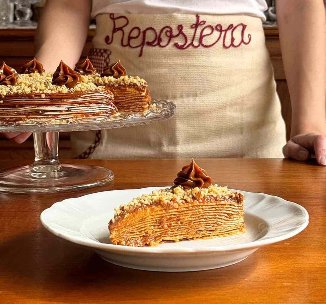 Tarta de dulce de leche de Rapacina Repostera