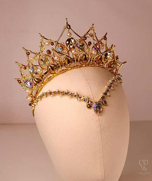 Tocado de Gamzatti. Obra de M Pardo Couture