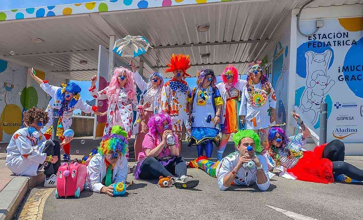 Soledad Pozuelo “Sol” (Narices azules Doctores payaso): «Hay algo mucho más grande que la risa que es la positividad» Narices azules Doctores payaso
