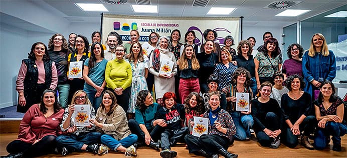 Buenos Quesos estuvo entre los galardonados en la 3º Edición de los Premios de la Escuela Juana Millán en 2024 en la categoría "Juana Heroica"