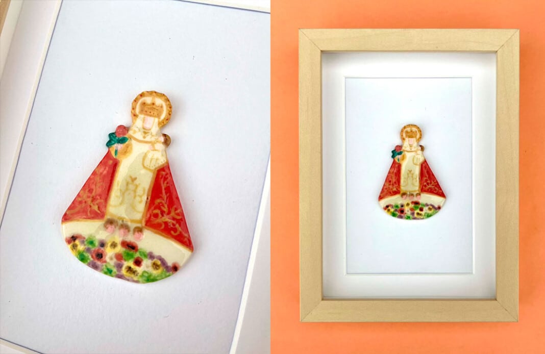 La Santina, figura de Bardial Cerámica