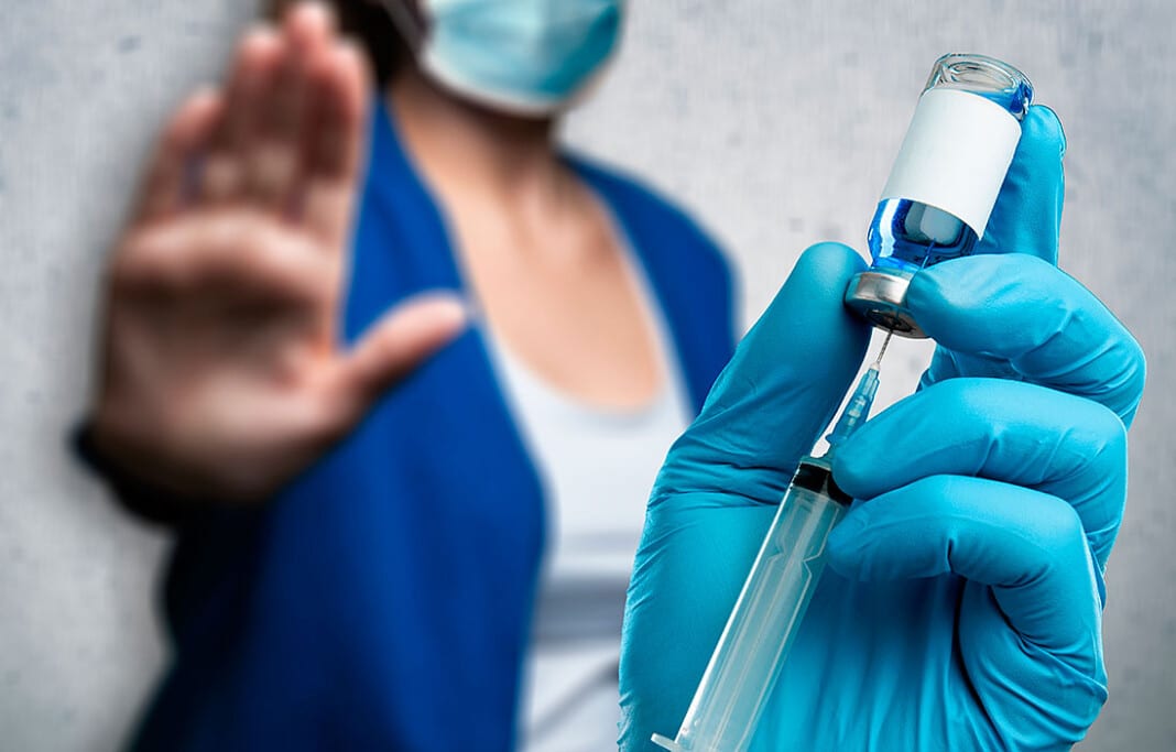 Paciente antivacunas.