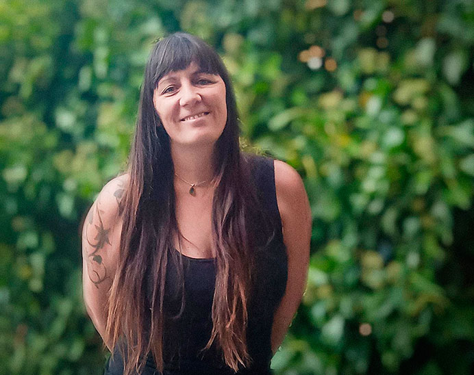 Amaya Ferrer, fundadora de Hope Palestina.