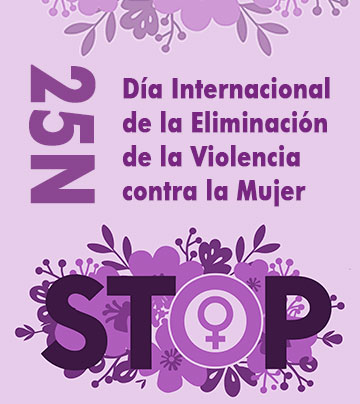 25N Día Internacional de la Eliminación de la Violencia contra la Mujer