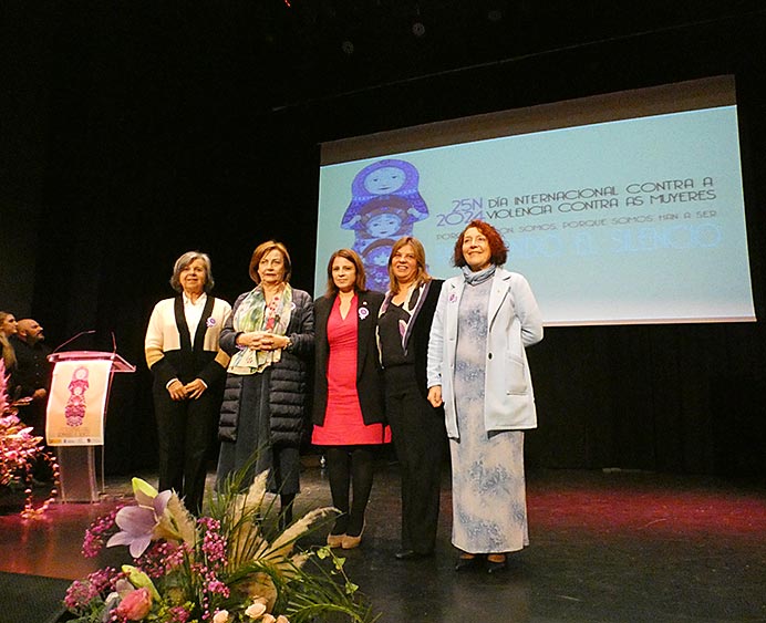 El Franco alza la voz en el 25N