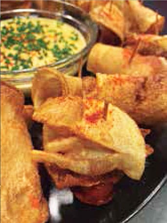 Plato cocinado por Christian González, cocinero y divulgador culinario.