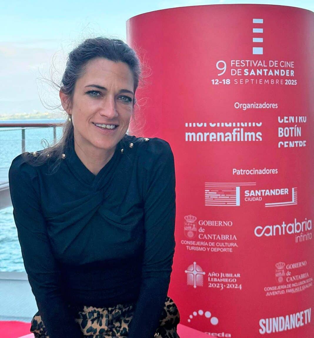 La actriz Nuria Santos en el 9º Festival de Santander, el pasado septiembre