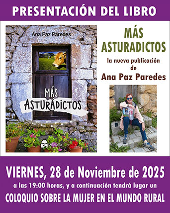 Presentación del libro "Más Asturadictos" de Ana Paz Paredes en El Franco