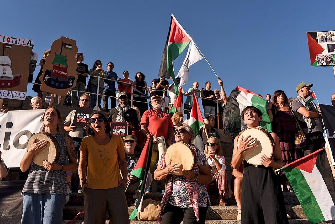 Manifestación en Asturias contra el genocidio en Gaza