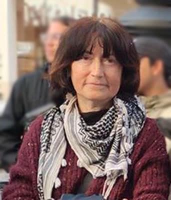Asturias con Gaza 6 Beatriz Fernández, miembro de la plataforma Uniovi por Palestina