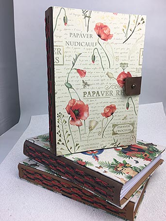 Formato papel. Encuadernación Artesanal 5 Cuaderno cosido. Elaboración 100% artesanal de Formato Papel.
