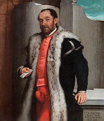 La bragueta en Carnaval 1 Retrato de Giovanni Battista Moroni.