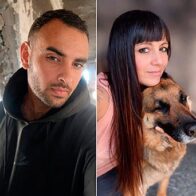 Hamdy Abu Sido y Amaya Ferrer González