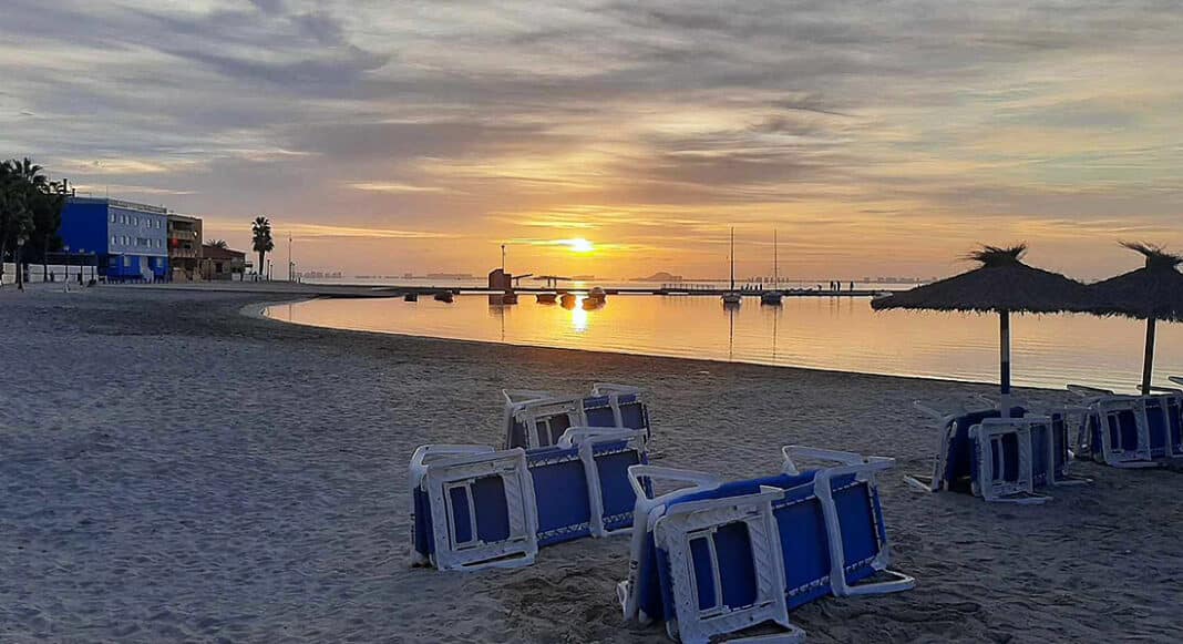 Playa en Los Alcázares (Murcia)