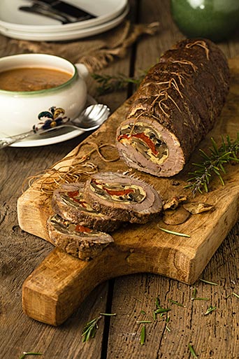 Asturias en el plato, el segundo recetario de Susana García Soto que homenajea la cocina de siempre 1 Rollo de ternera. Receta de Susana García Soto