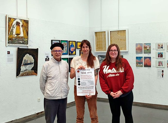 Parres tiene arte, exposición colectiva internacional e intergeneracional 1 Exposición artística "Parres tiene arte"