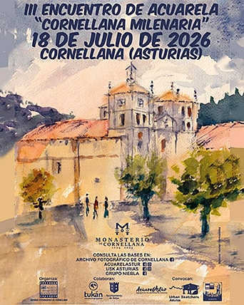 III Encuentro de acuarela “Cornellana Milenaria” 1 III Encuentro de acuarela “Cornellana Milenaria”