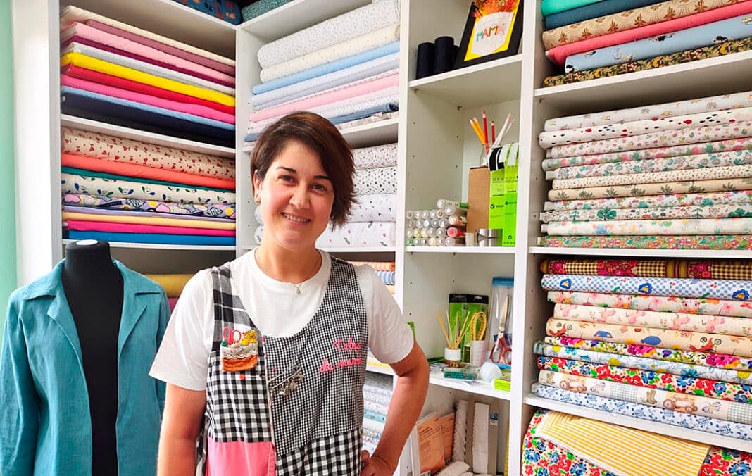 Natalia Rodríguez, fundadora de Telas de mamá.