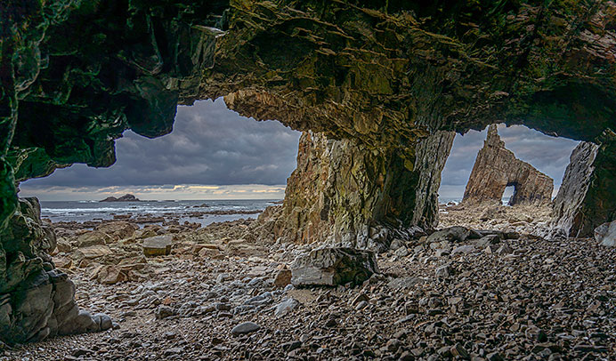 David Castañón. Asturies a través de Les Farturrutes 3 Playa de Campiechu (Valdés) - Playa de Campiechos