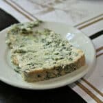 Trozo de queso Cabrales.