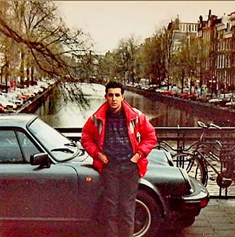 El mundo, coronado por el viajero Alberto Campa 1 Alberto Campa en Ámsterdam (Países Bajos) en los años 80.