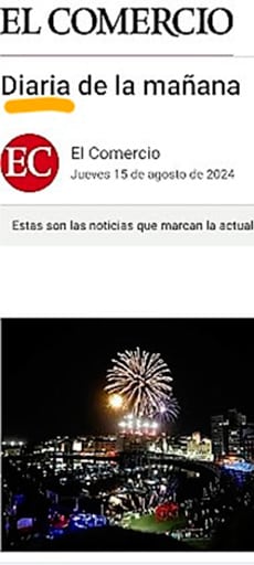 Esto parece chino 2 Captura de pantalla de un periódico asturiano.