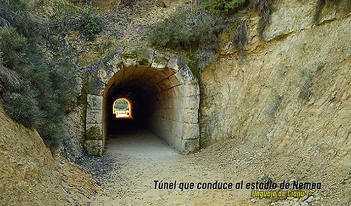 Juegos de Nemea 2 Túnel del estadio de Nemea.